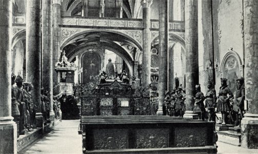 Hofkirche in Innsbruck um 1898 photo