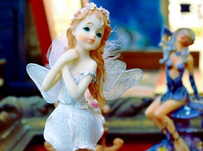 Fairy ornament flea market