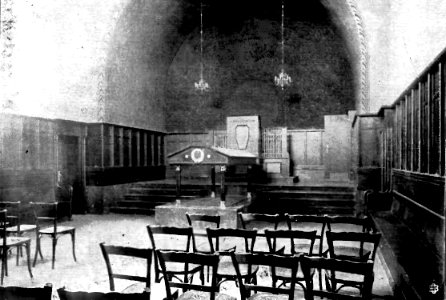 HL Damals – Vorwerker Friedhof – Krematorium – Haupthalle