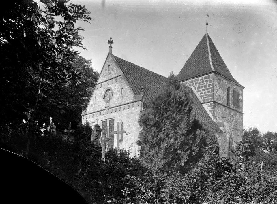 Hohenstaufen Barbarossakirche C S Langbein HStAS J 317 Nr 10 Bild 2