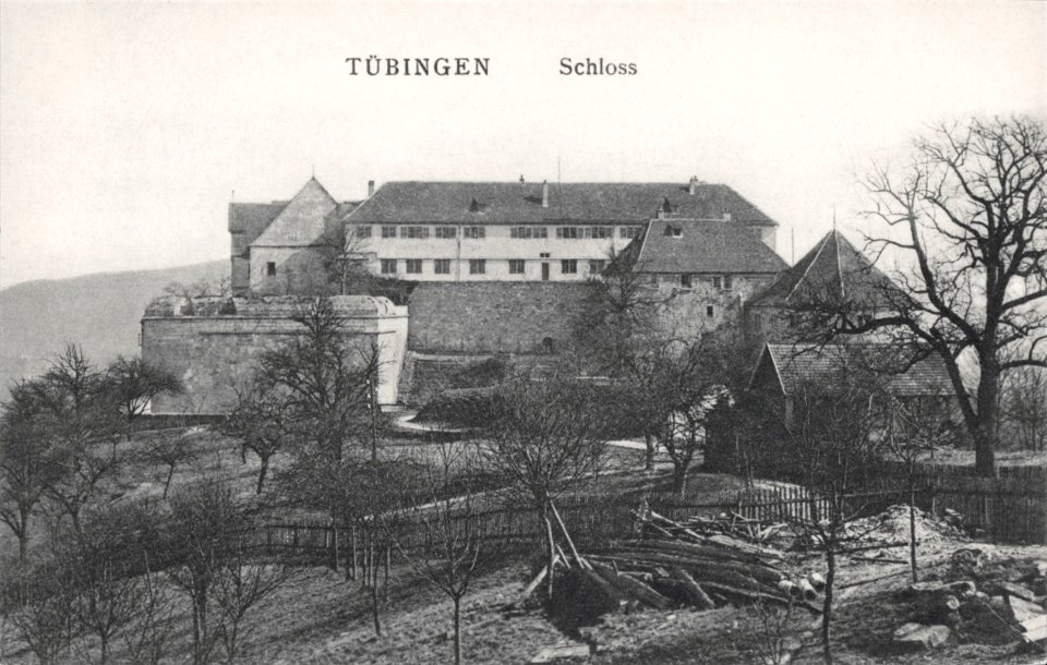 Hohentübingen von Westen (AK H Sting ca. 1912)