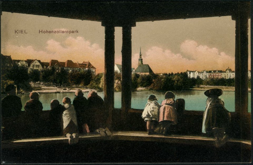 Hohenzollernpark (später Schrevenpark) (Kiel 27.355)