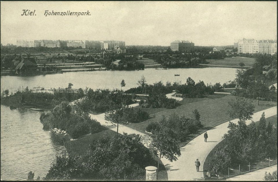 Hohenzollernpark (später Schrevenpark) (Kiel 27.351)