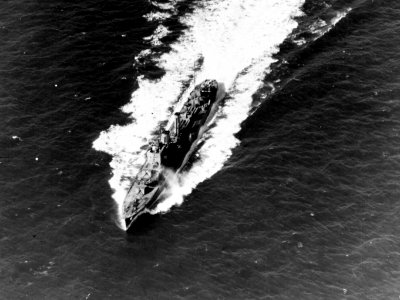HMS Boreas (H77) underway in the English Channel on 28 September 1939