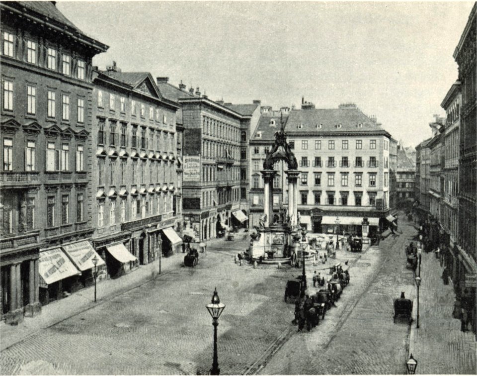 Hoher Markt um 1898