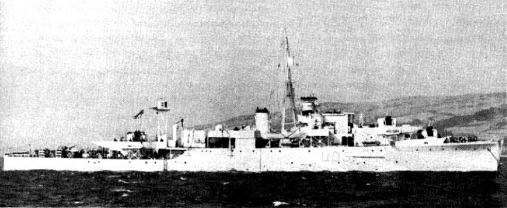 HMS Chanticleer (U05) in 1943