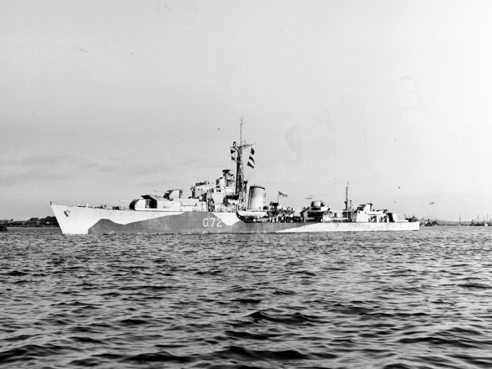 HMS Scorpion (G72) in June 1944