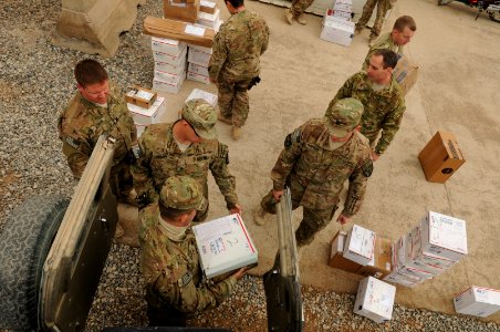 Holiday Season at FOB Farah 121215-N-LR347-013