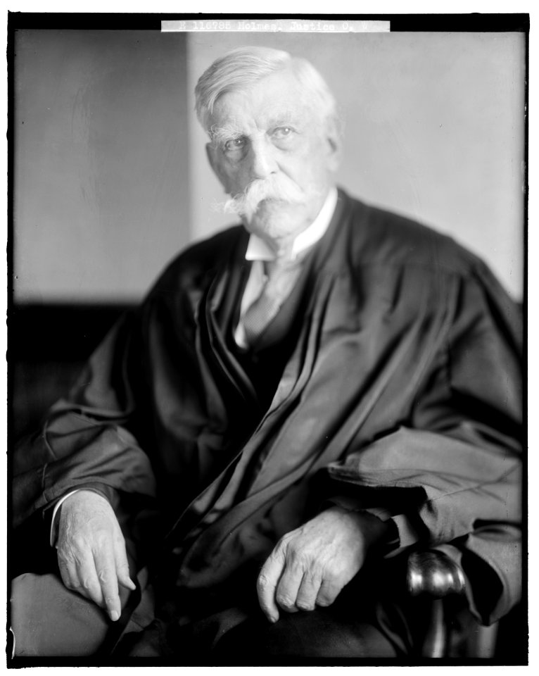 HOLMES, OLIVER W. JUSTICE LCCN2016862441