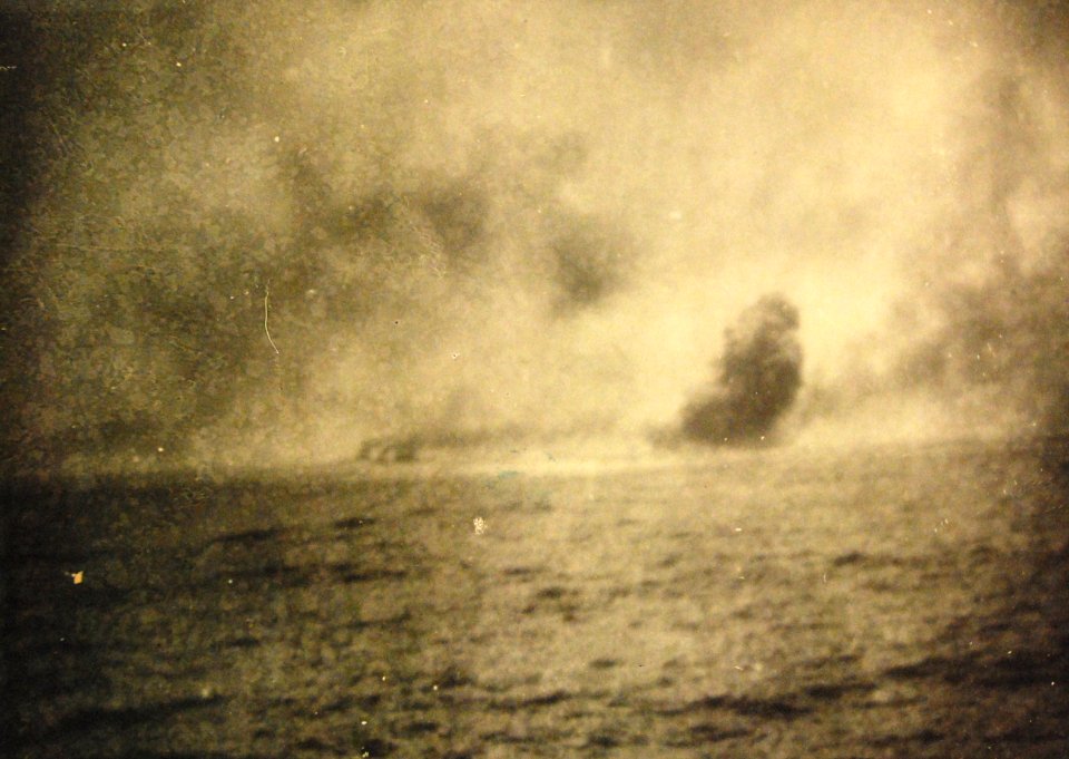 HMS Indefatigable being blown up by shells from SMS Von der Tann, May 31st, 1916 (19846723480)