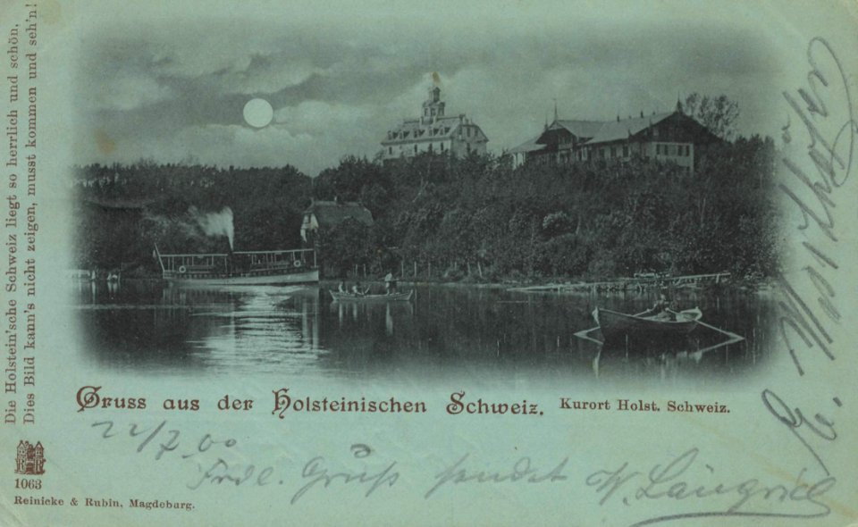 Holsteinische Schweiz, Schleswig-Holstein - See und Gebäude (Zeno Ansichtskarten)
