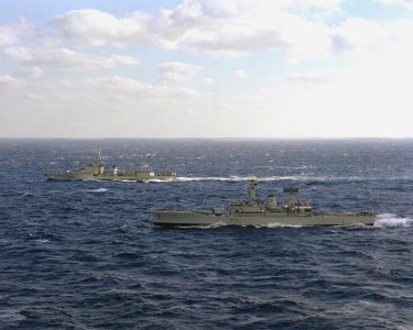 HMS Scylla F71 La Galissonniere D638 1978