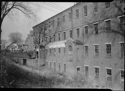 Holyoke, Massachusetts - Scenes. Old Button Shop. - NARA - 518299
