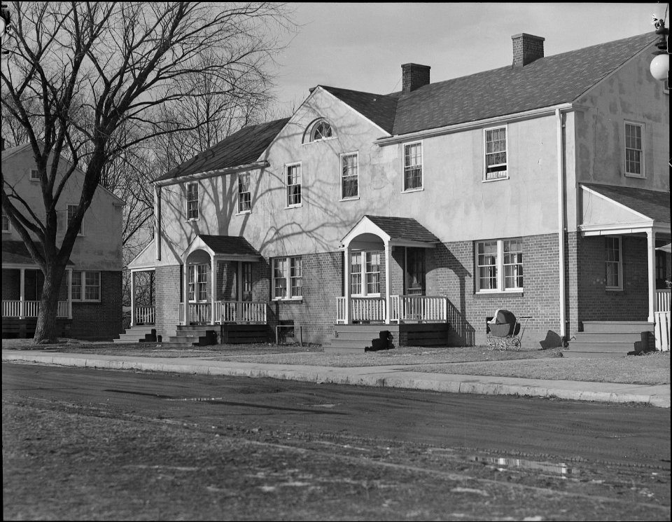 Holyoke, Massachusetts - Scenes. West Boylston Manufacturing Company - tenements. - NARA - 518352