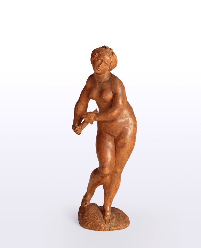 Holzstatuette Selbstmord der Lucretia Amerbach Kabinett HMB 1870-1036 c7787