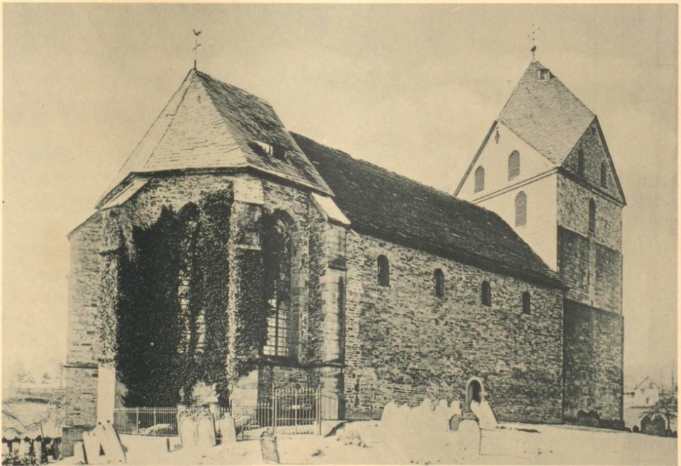 Hohensyburg Peterskirche von Nord- Ost um 1890