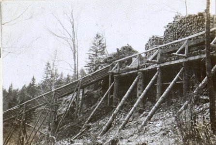 Holz und Kohlengewinnung in Predmeja (BildID 15596818)