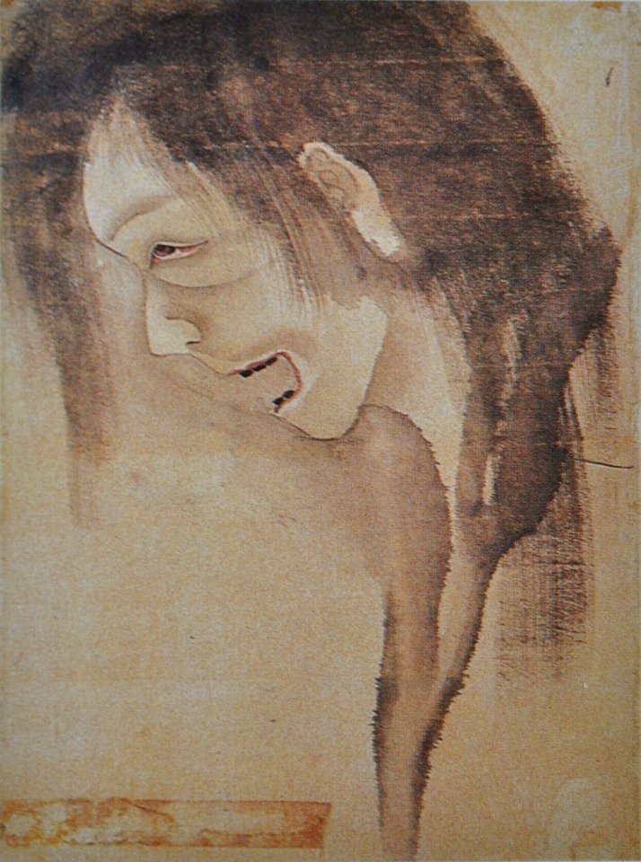 Hokusai Femme noyée