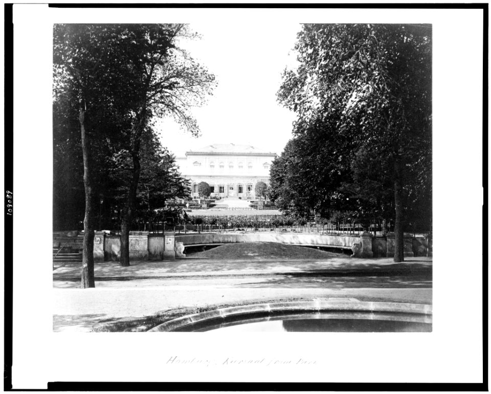 Homburg. Kursaal from park LCCN94512953