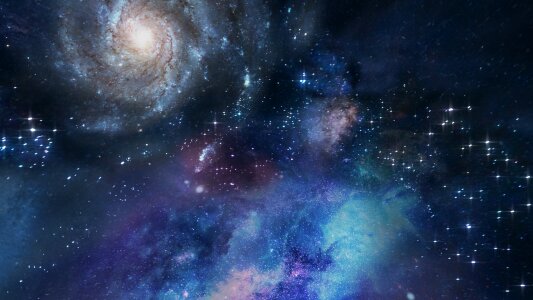 Nebula stars constellation photo
