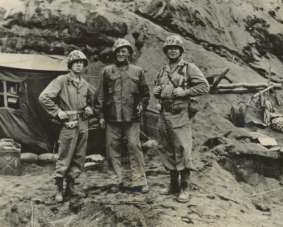 Hogaboom, Erskine and Wilson, Iwo Jima