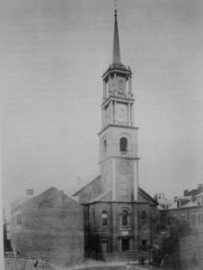 HollisStChurch ca1880 Boston