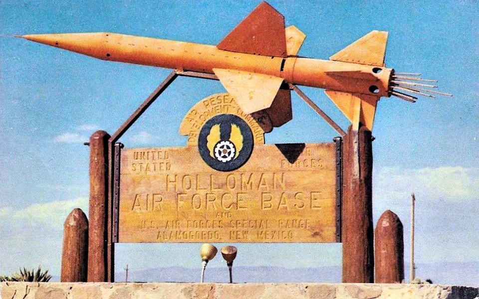 Holloman Air Force Base - Sign