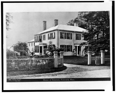 Home of Emerson, Concord, Mass. - Cosmos Pictures Co., N.Y. LCCN2002719715