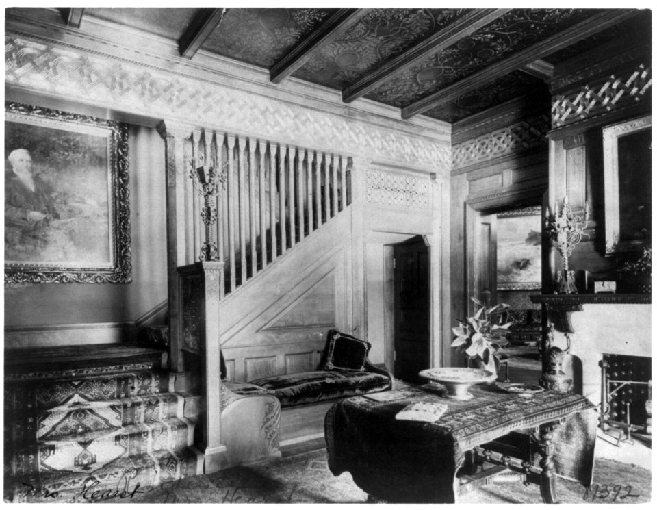 Home of Phoebe Apperson Hearst (widow of George Hearst) at 1400 New Hampshire Ave., NW, Washington, D.C. LCCN2001698350