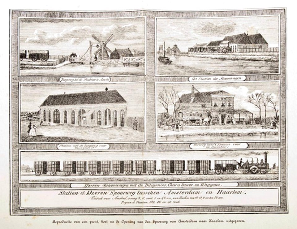 Hollandsche Ijzeren Spoorweg-Maatschappij 1839-1889, stations