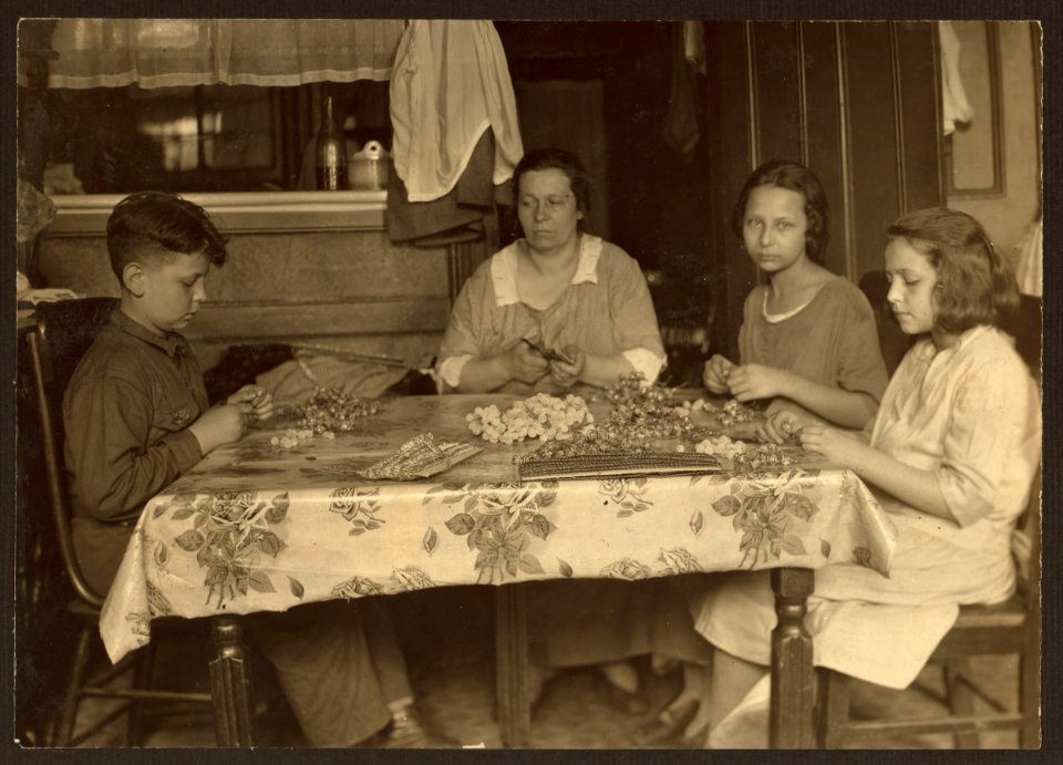 Homework pictures taken in connection with investigation (see report TE-NY-39). LOC nclc.04332