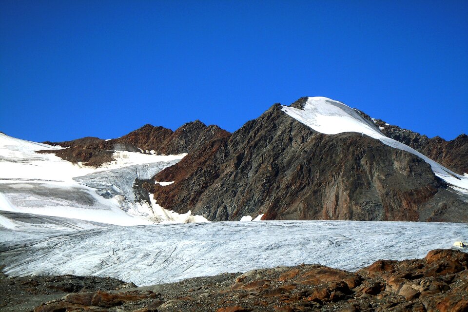 Travel nature glacier