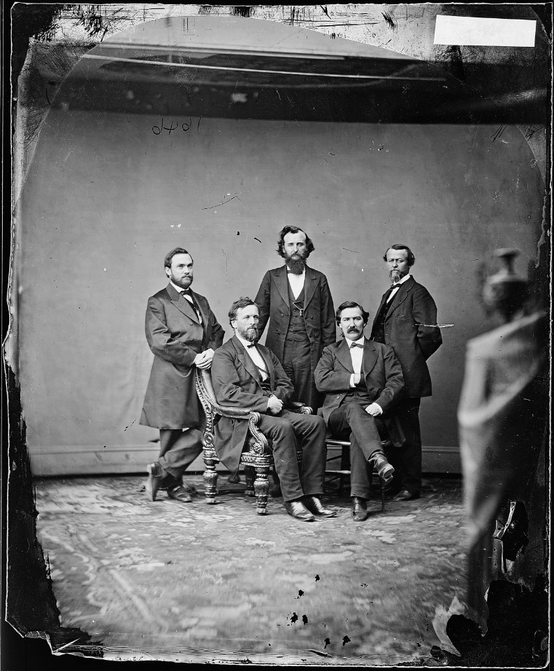 Hon. Alexander McDonald, Ark., Hon. Benjamin F. Rice, Ark., Hon. Logan H. Roots - NARA - 527206