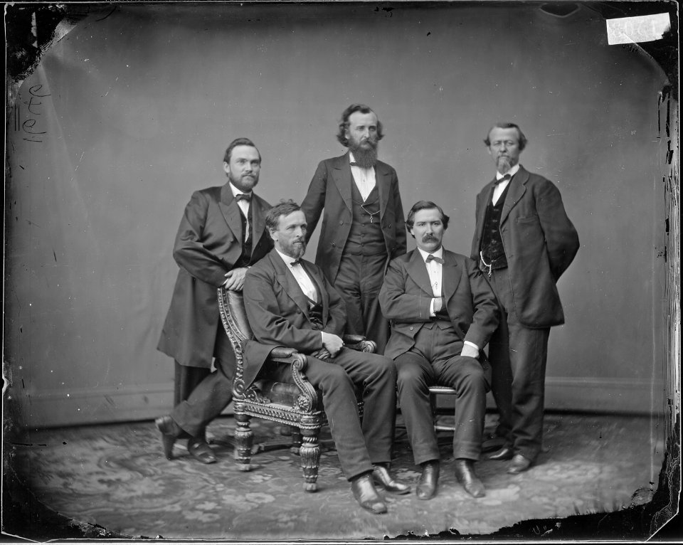 Hon. Alexander McDonald, Arkansas., Hon. Benjamin F. Rice, Arkanasas., Hon. Logan H. Roots, Arkansas, and others. - NARA - 525708