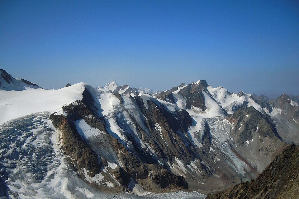 Panorama ice landscape