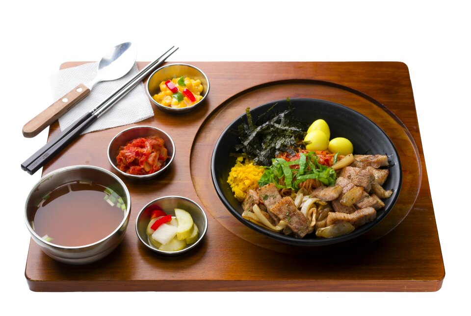 Bibimbap zhang china kimchi