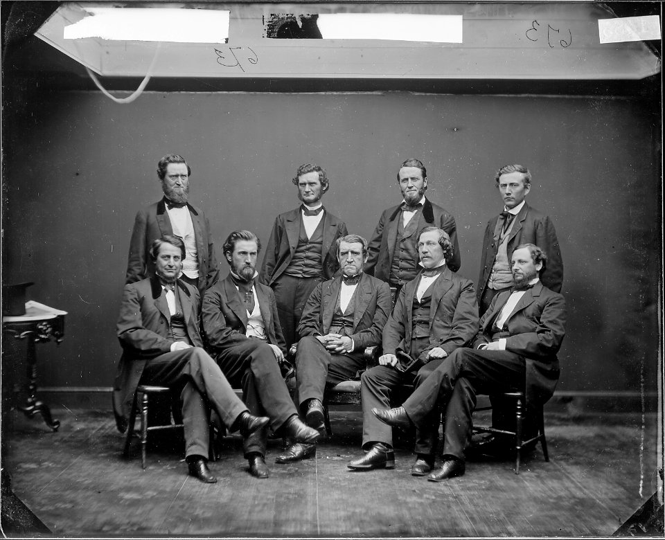 Hon. George H. Pendleton, Ohio., Hon. William A. Richardson, Ill., Clement L. Vallandigham, Ohio., Hon. Daniel... - NARA - 525690