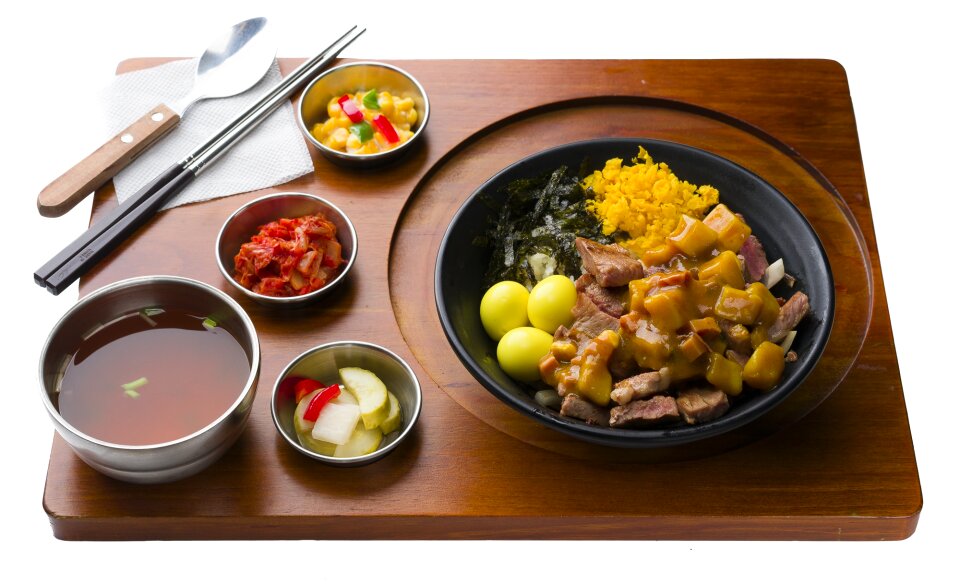Bibimbap zhang china kimchi