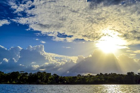 Sky summer sea photo