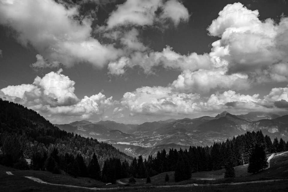 Valley landscape nature