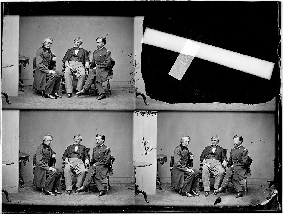 Hon. John A. Bingham, Ohio., Col. Henry L. Burnett and Judge Joseph Holt - NARA - 526097