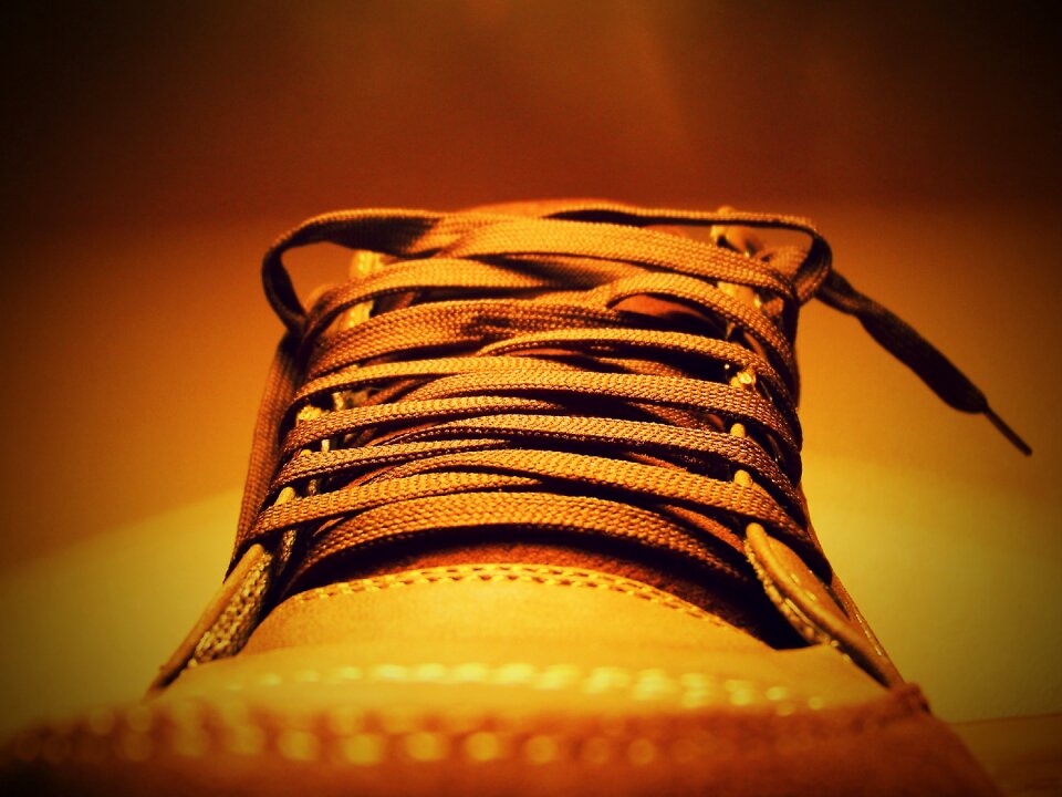 Macro shoes detail