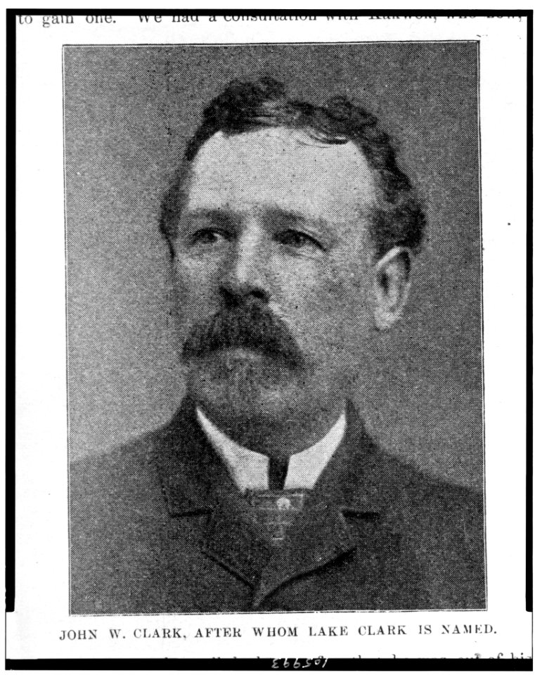 Hon. John W. Clark, after whom Lake Clark is named LCCN92514911