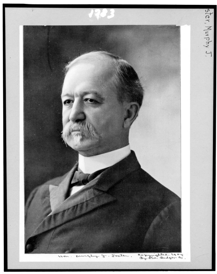Hon. Murphy J. Foster, head-and-shoulders portrait, facing left LCCN92503580