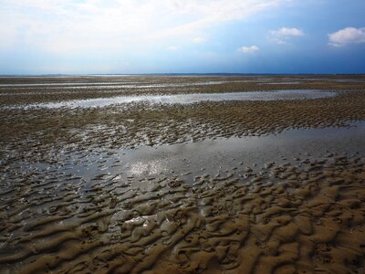 Priel sand watt hike
