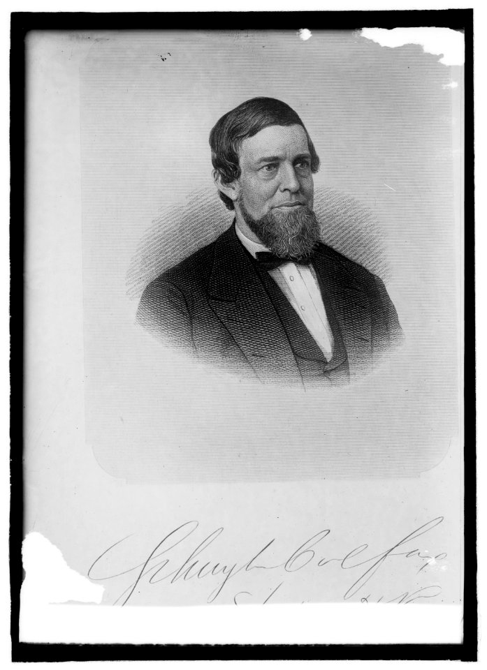 Hon. Scuyler Colfax, Speaker of House, Lincoln Cabinet LCCN2016821229