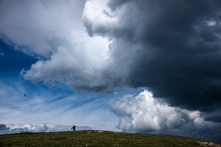 Highland blue sky