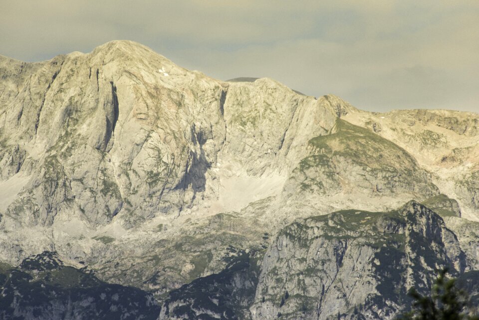 Mountain stone rock
