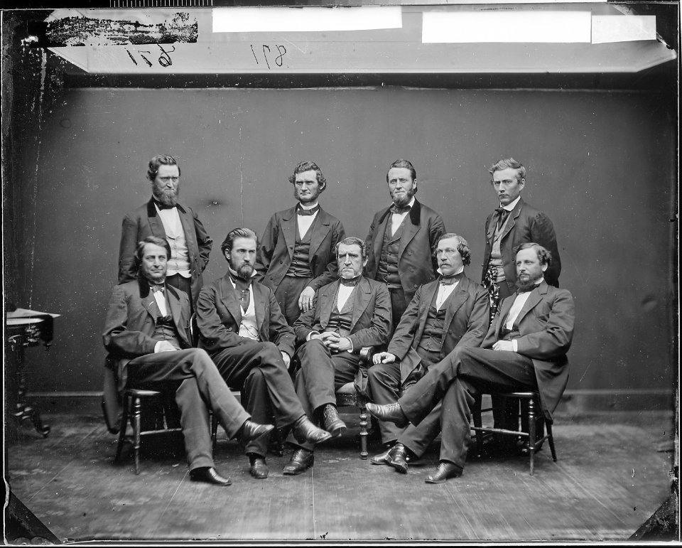 Hon. William A. Richardson, Ill., Clement L. Vallandigham, Hon. George H. Pendleton, Hon. Daniel W. Voorhees, Hon.... - NARA - 525724