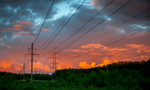 Energy sky dawn photo